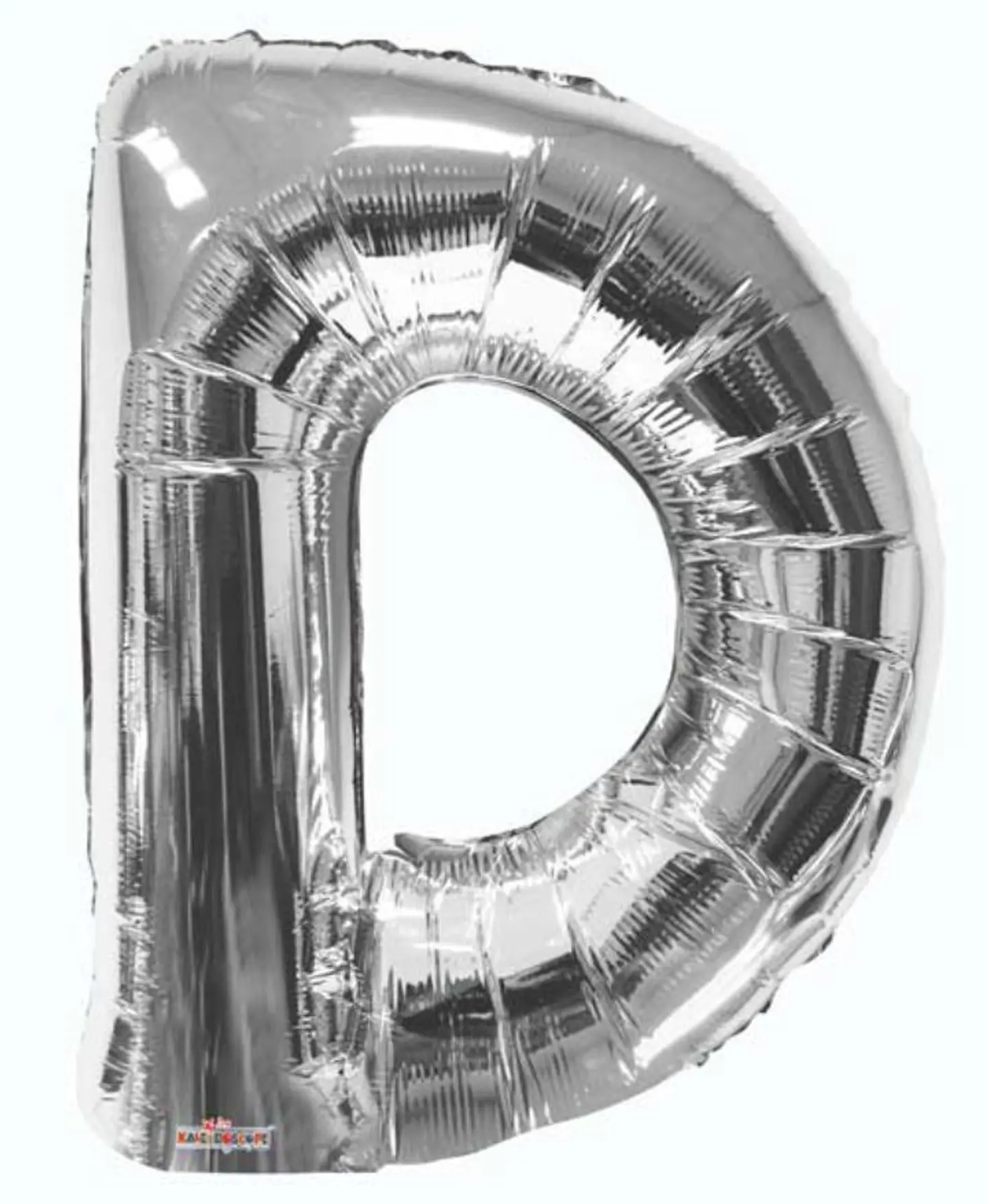 بالون هيليوم فضي دي