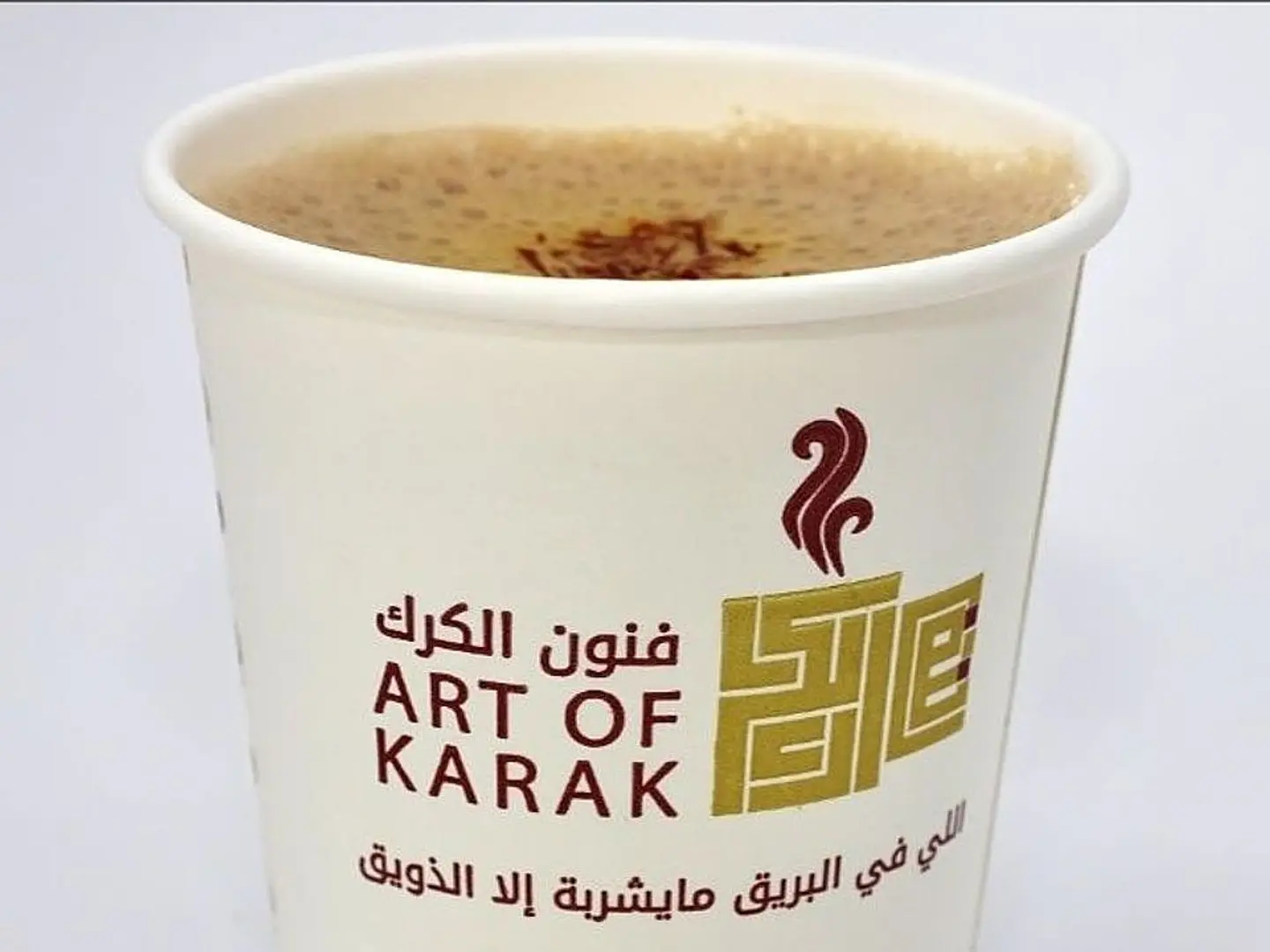Karak With Saffron