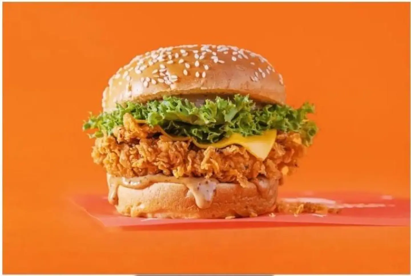 Dynamite Chicken Burger