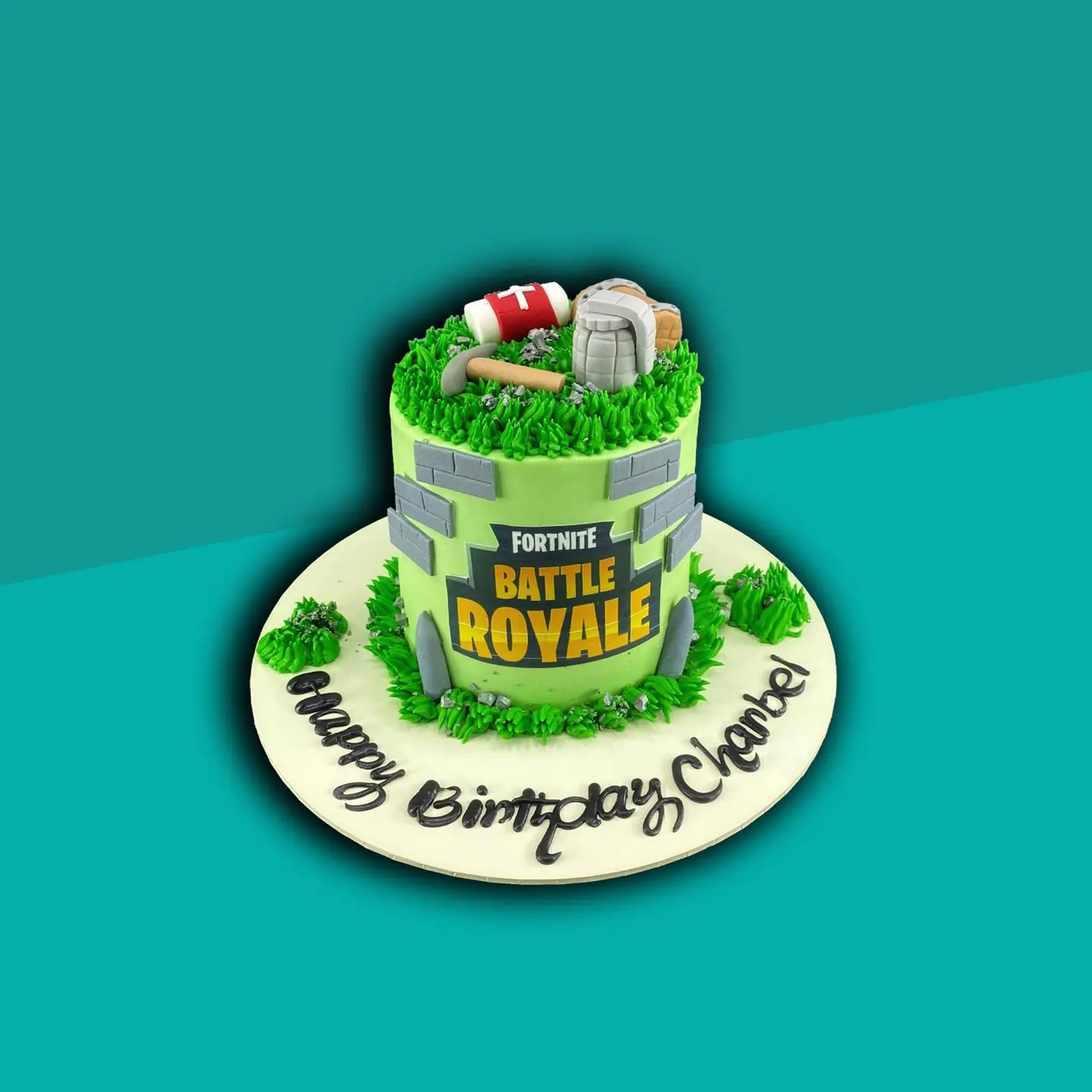 Fortnite Green Cake