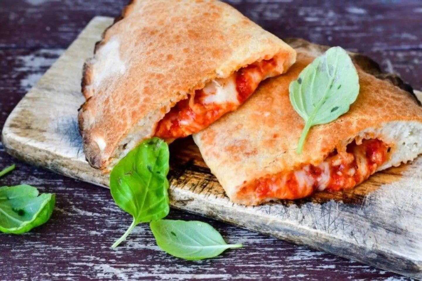 Meat With Sauce And Cheese Sandwich