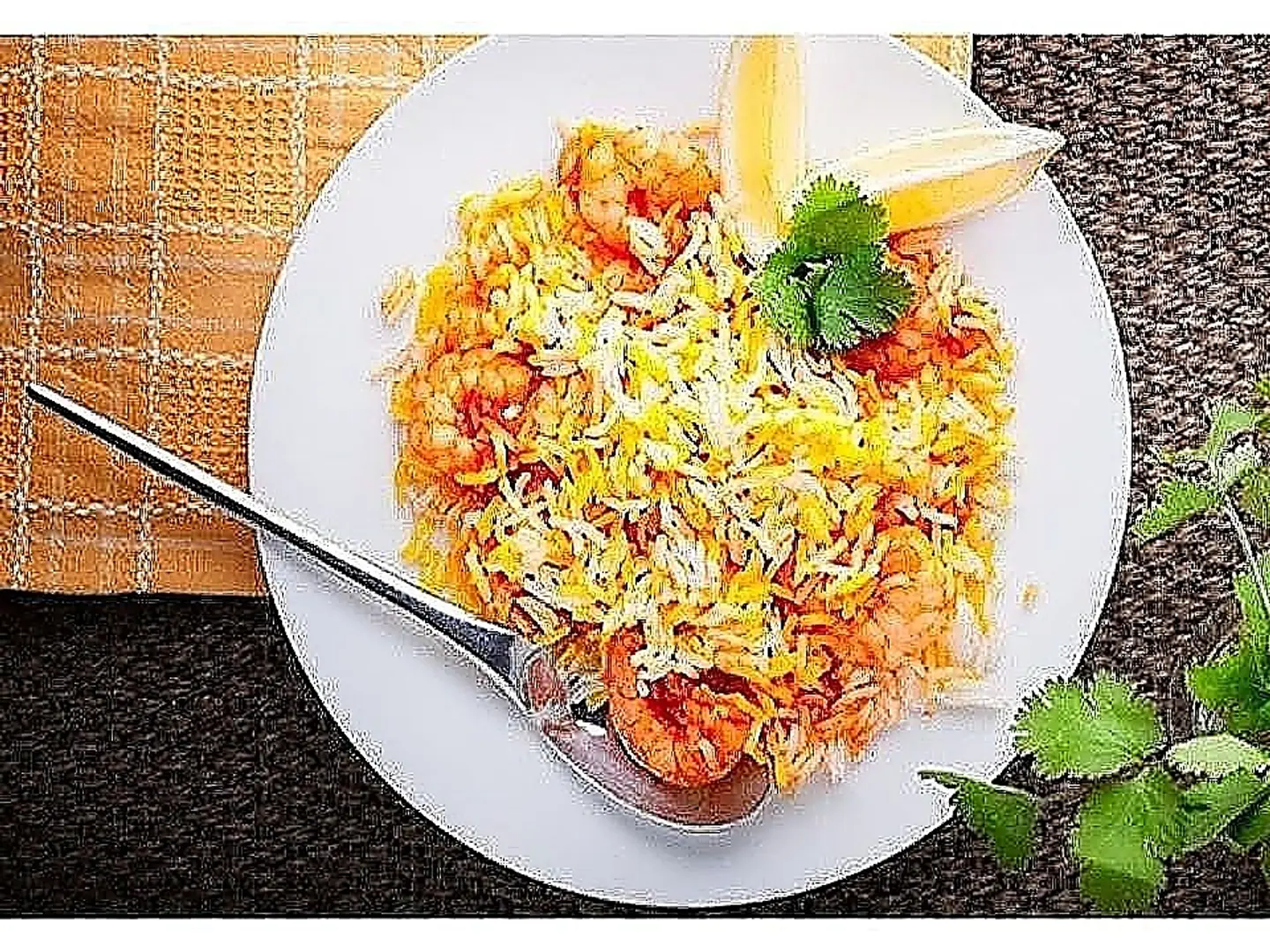 برياني روبيان