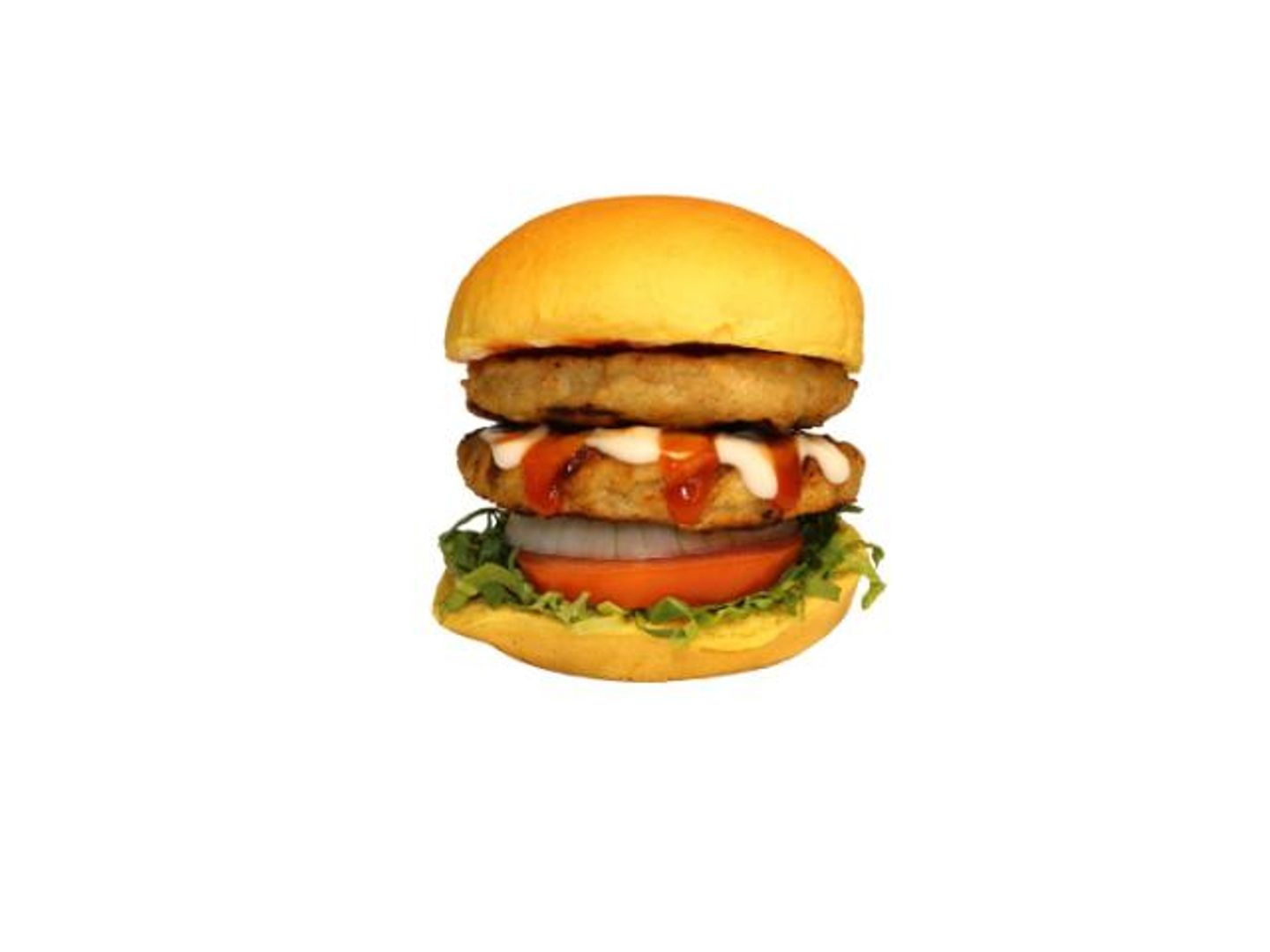Double Chicken Burger