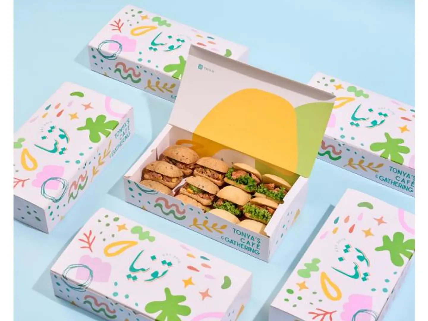 Mixed Sandwich Bites Box   12pcs