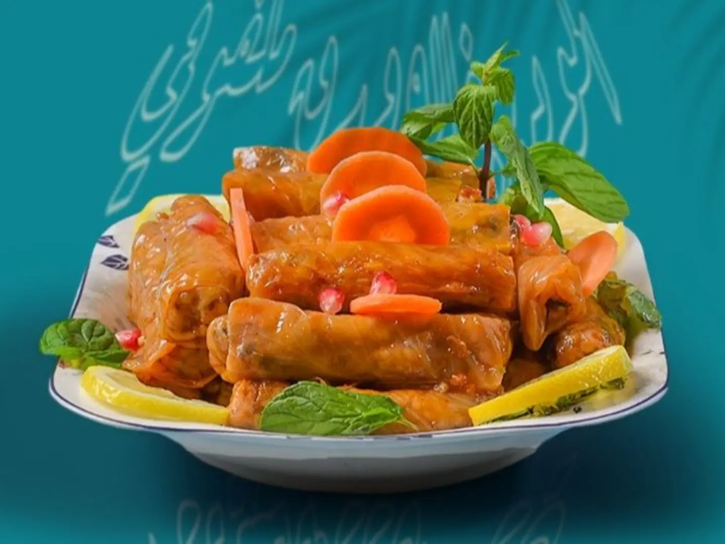 A Plate Of 20 Cabbage Rolls