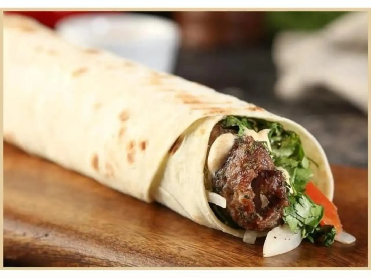 Beef Kebab Sandwich