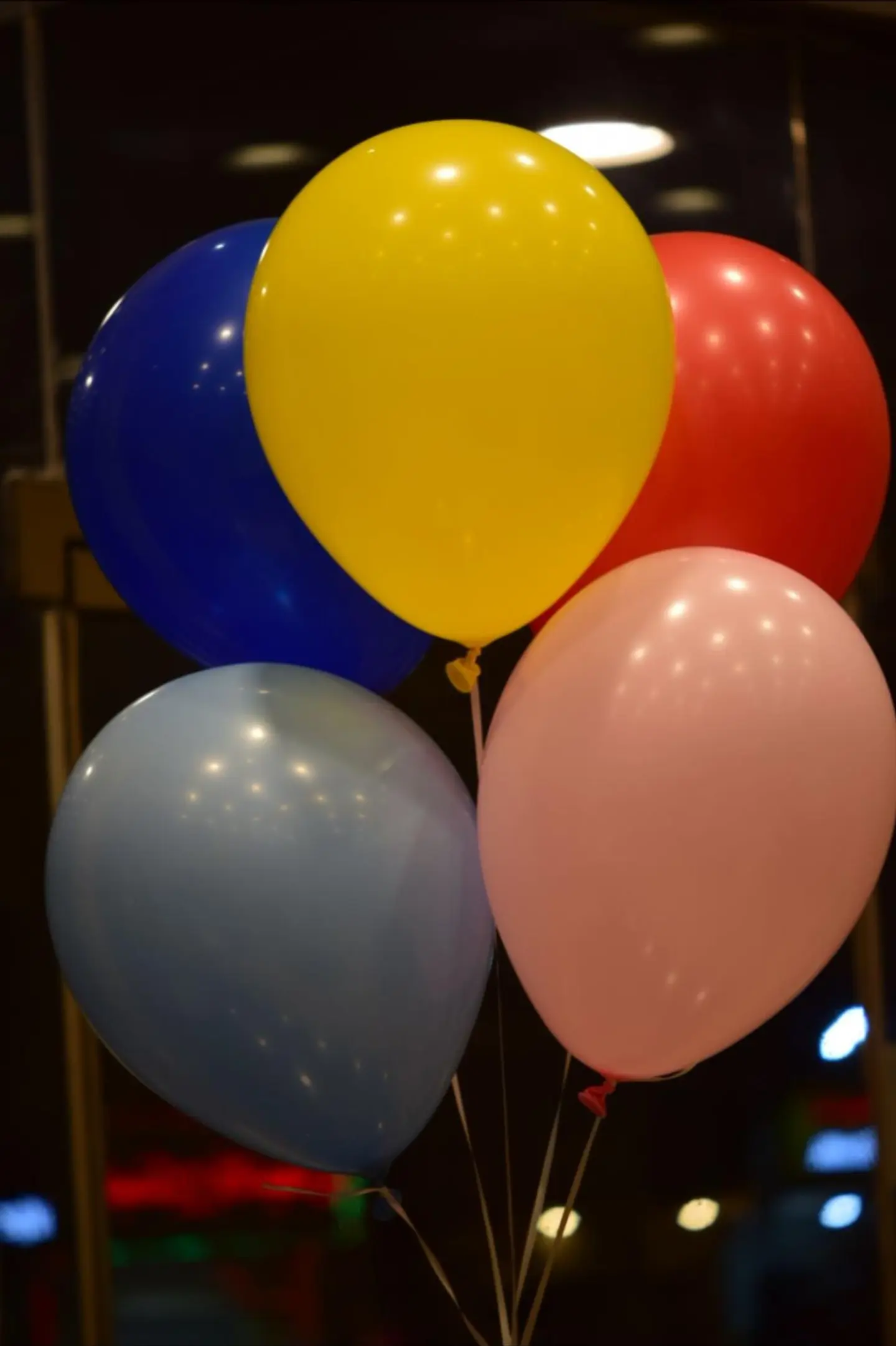 White Helium Balloon