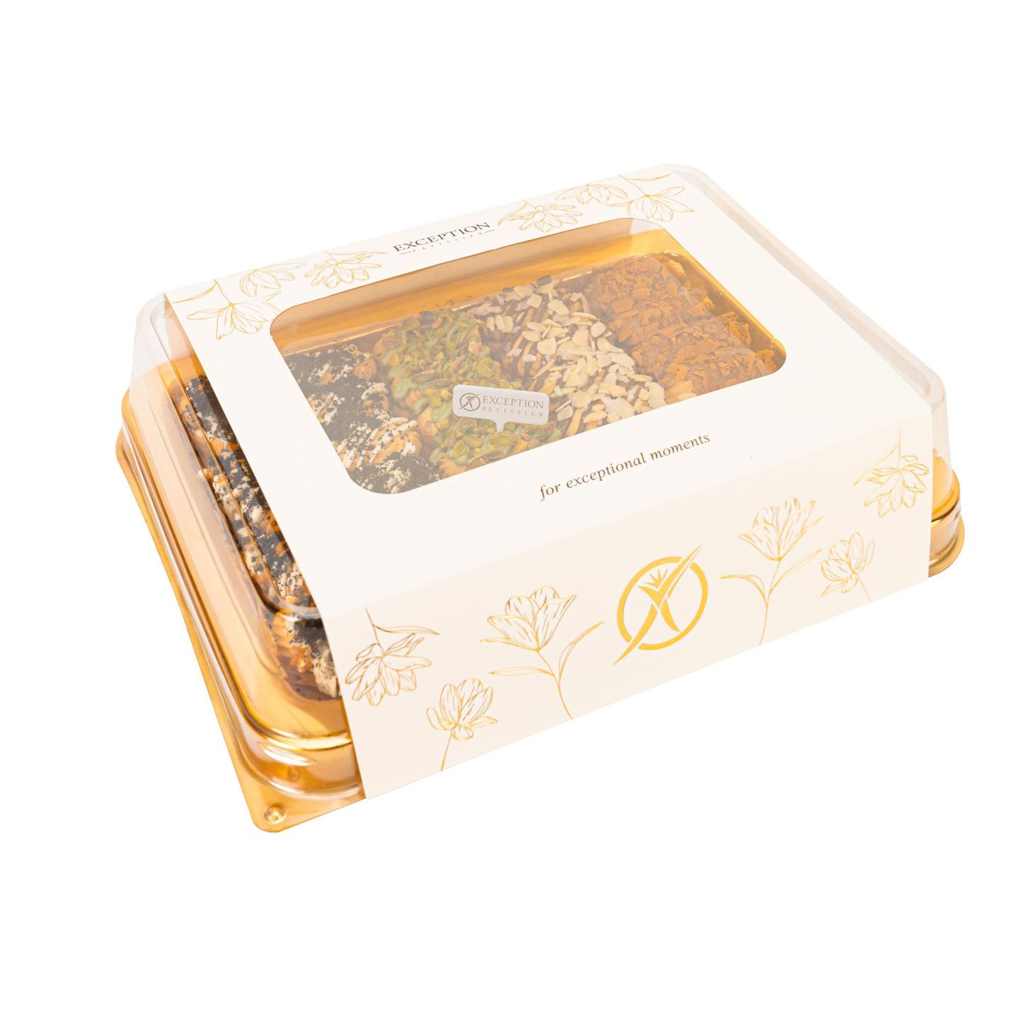 Large Nut Fingers Petit Fours Box