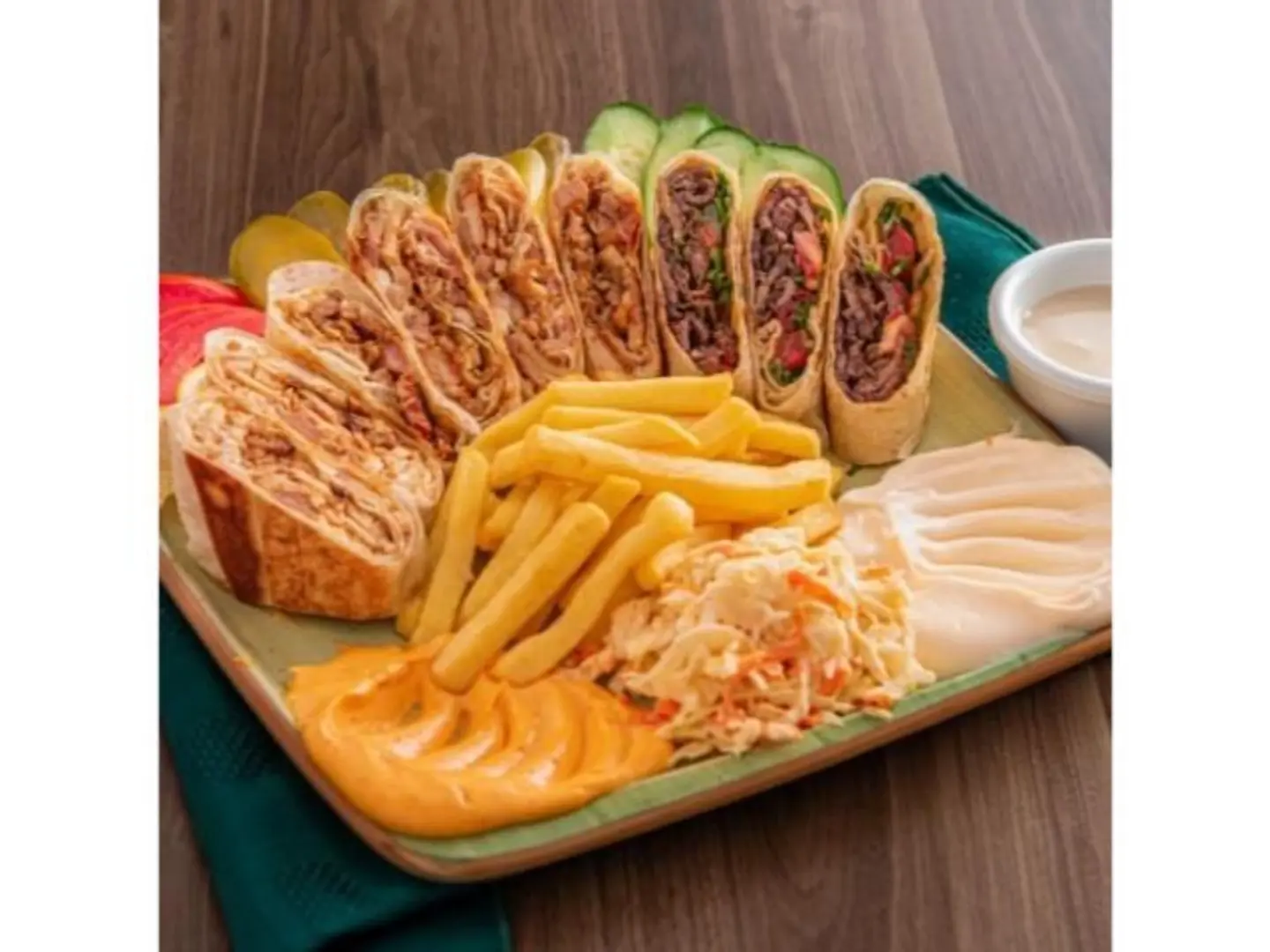 Arabic Shawarma With Cheese
