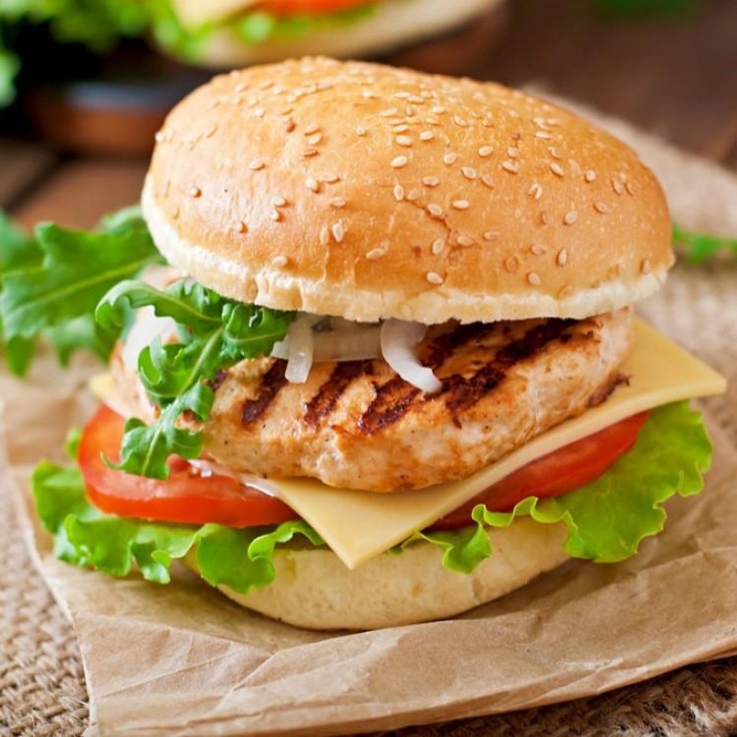 Chicken Cheeseburger