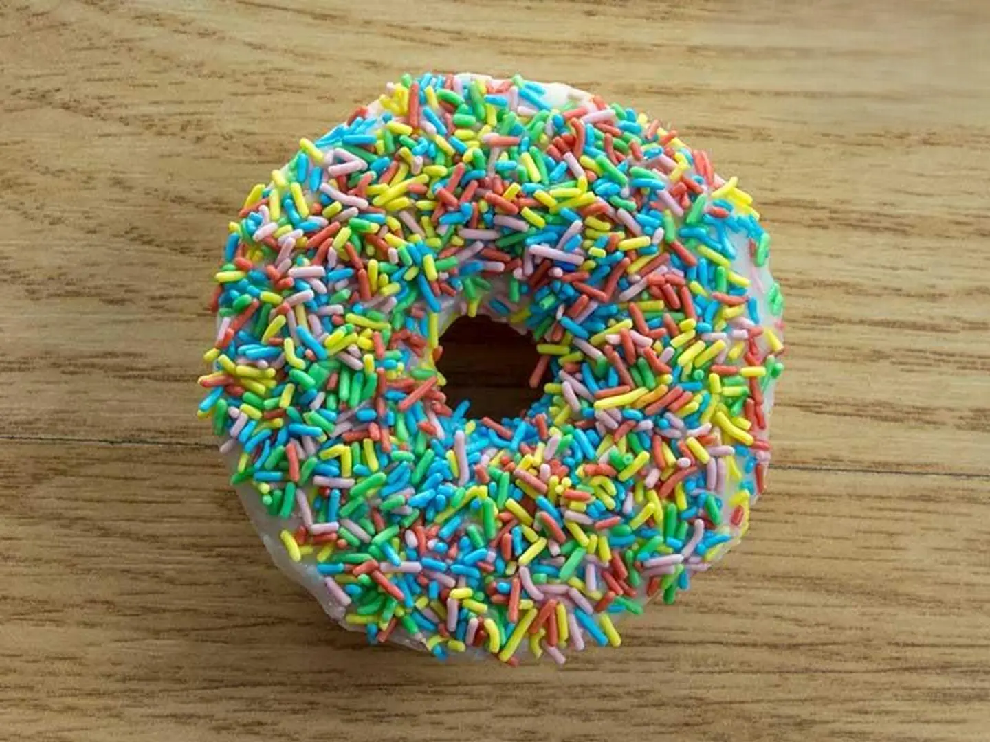 Colorful Sprinkles Donut