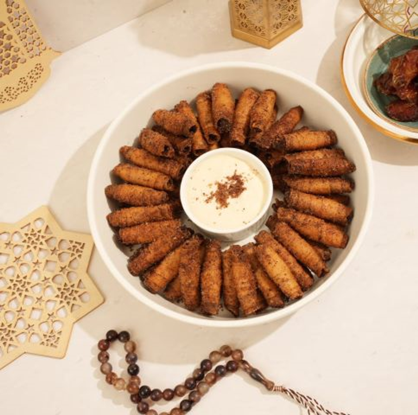 Dates & Cheese Sambousa Trifle