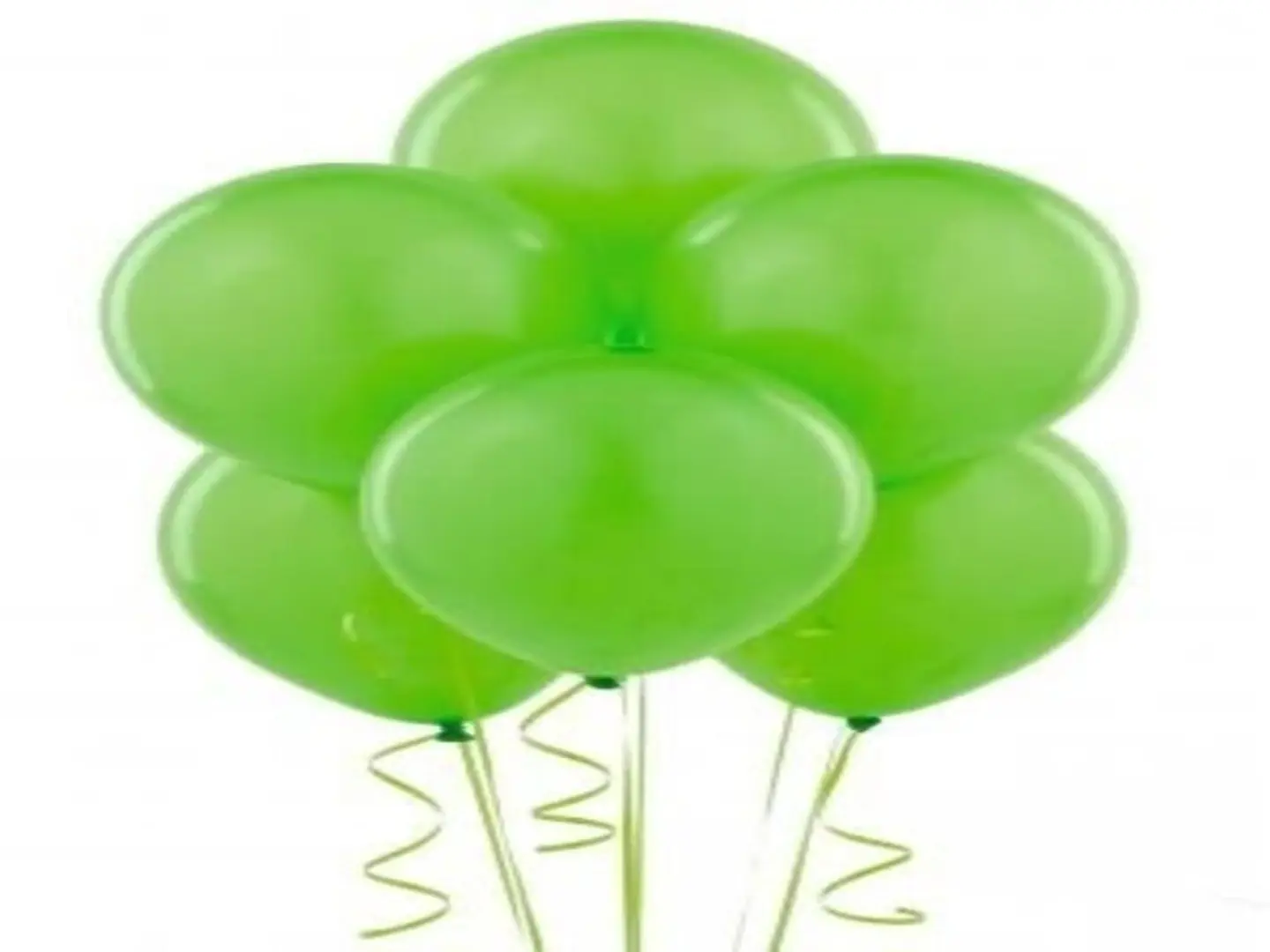 Light Green Balloons Bouquet