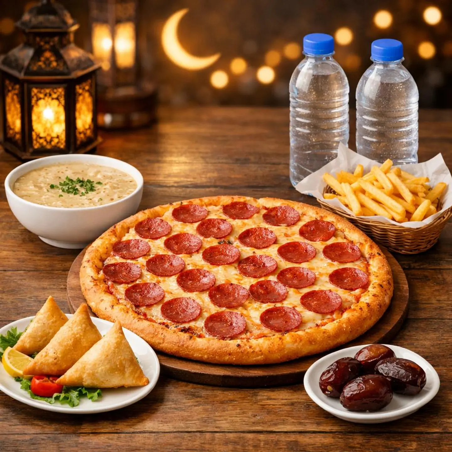 وجبة افطار رمضان