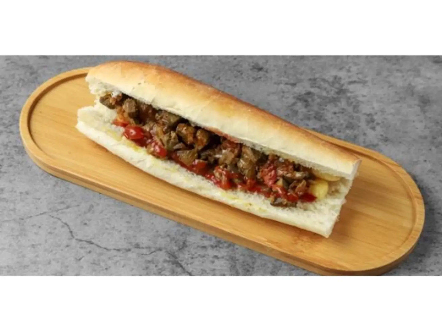 Plain Lamb Liver Sandwich