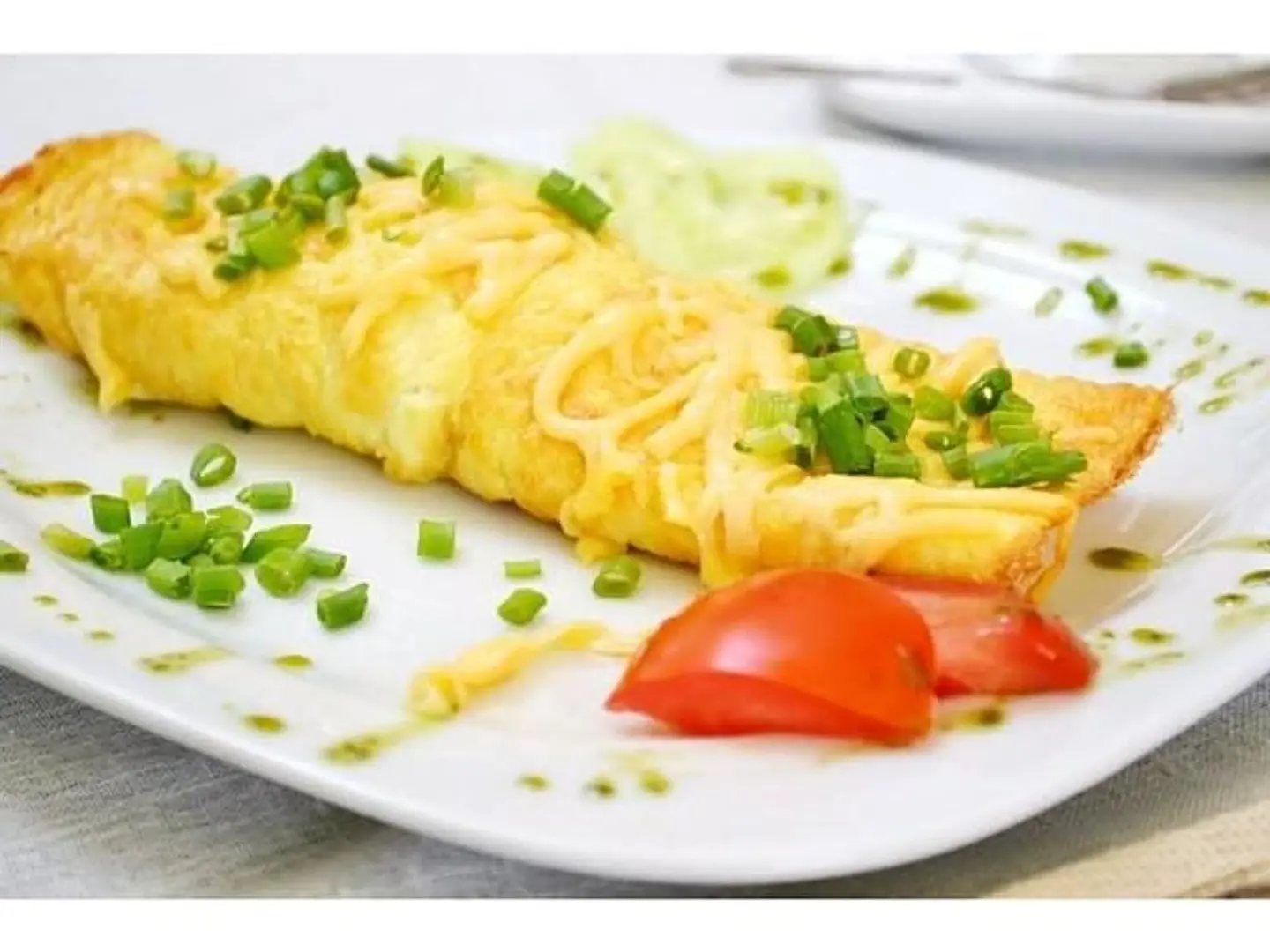 Roman Cheese Egg Omelette