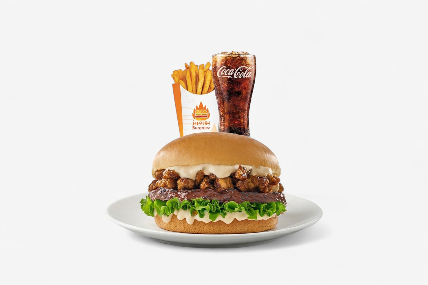 Philly Steak Burger Meal