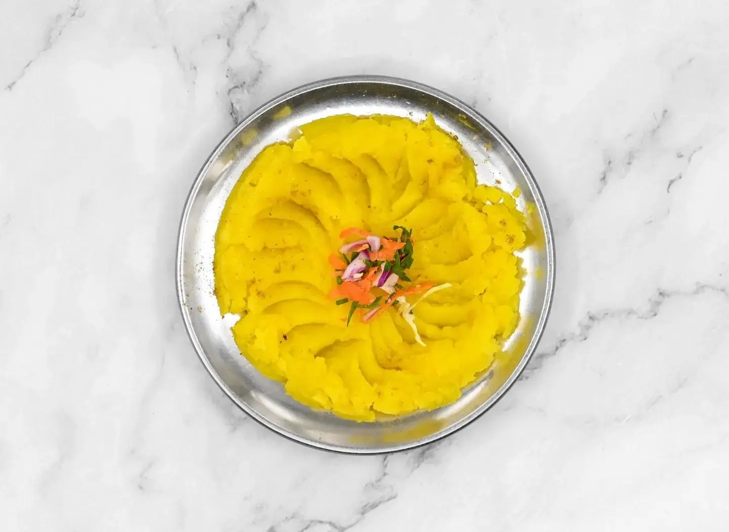 Plate Of Mashed Potatoes