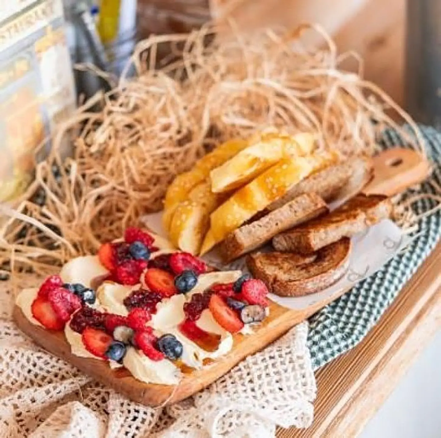 الزبدة و المربي