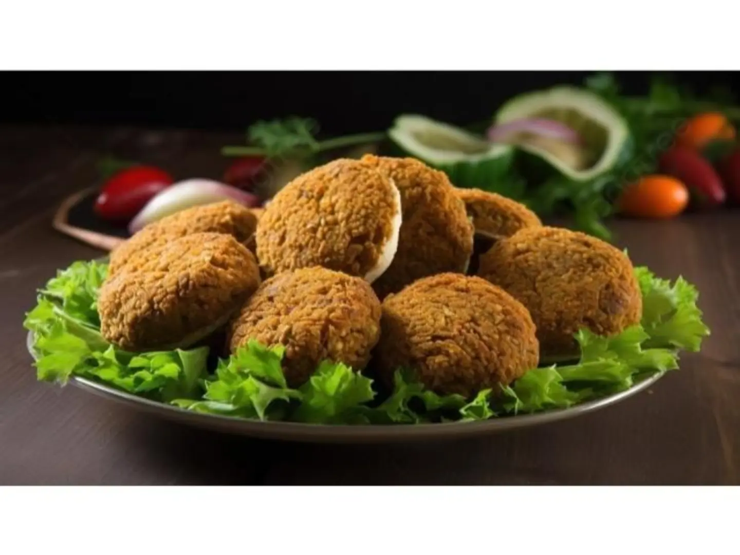Regular Bread Falafel