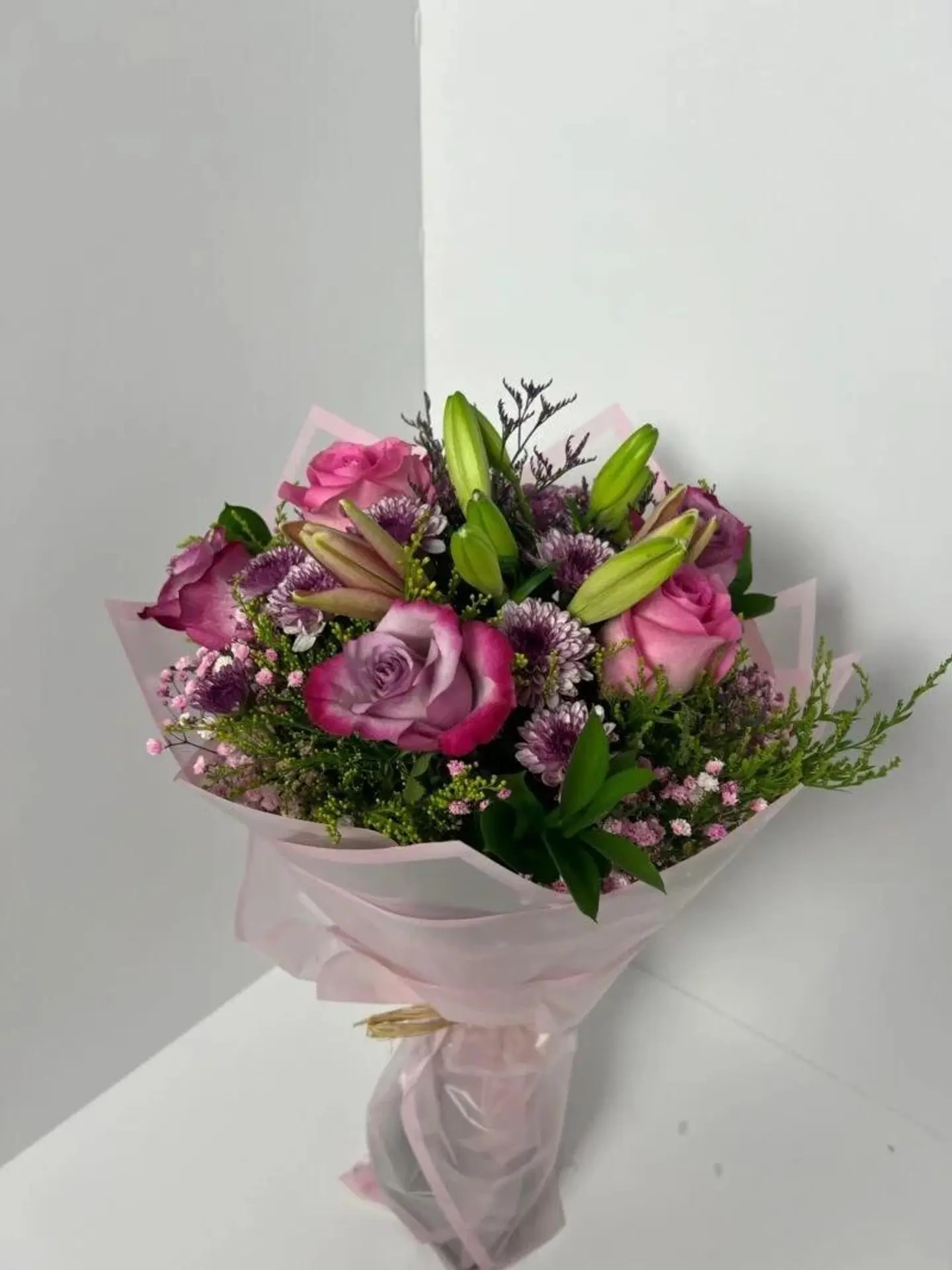 Small Hand Bouquet Pink