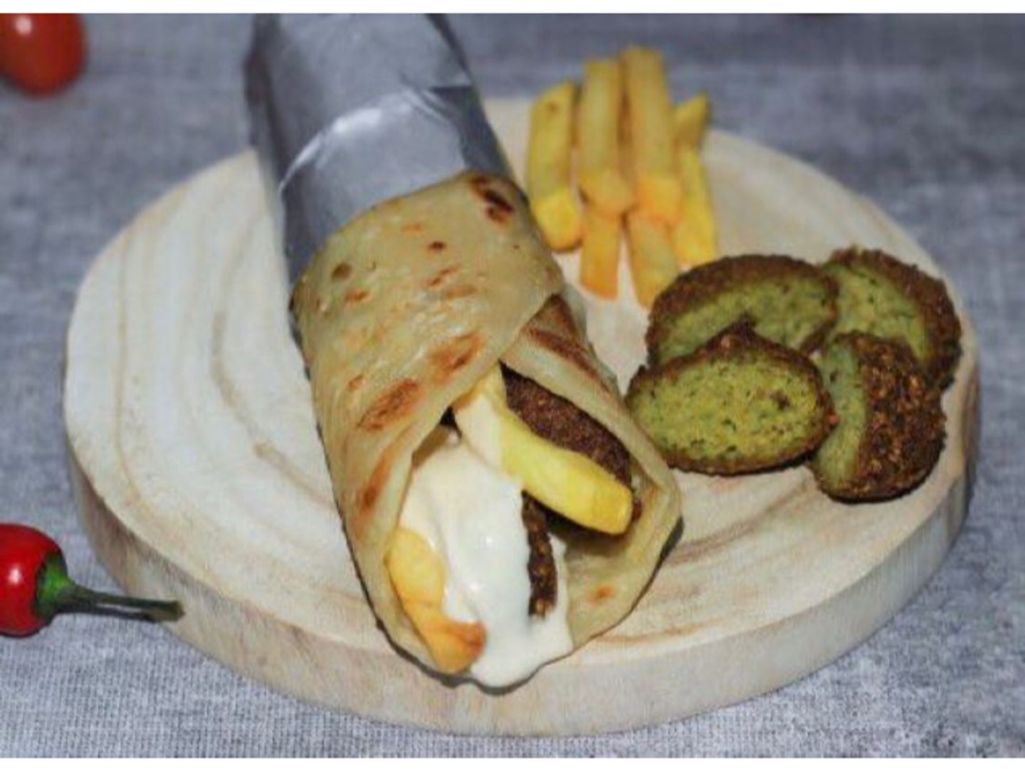 Flafel Chapati