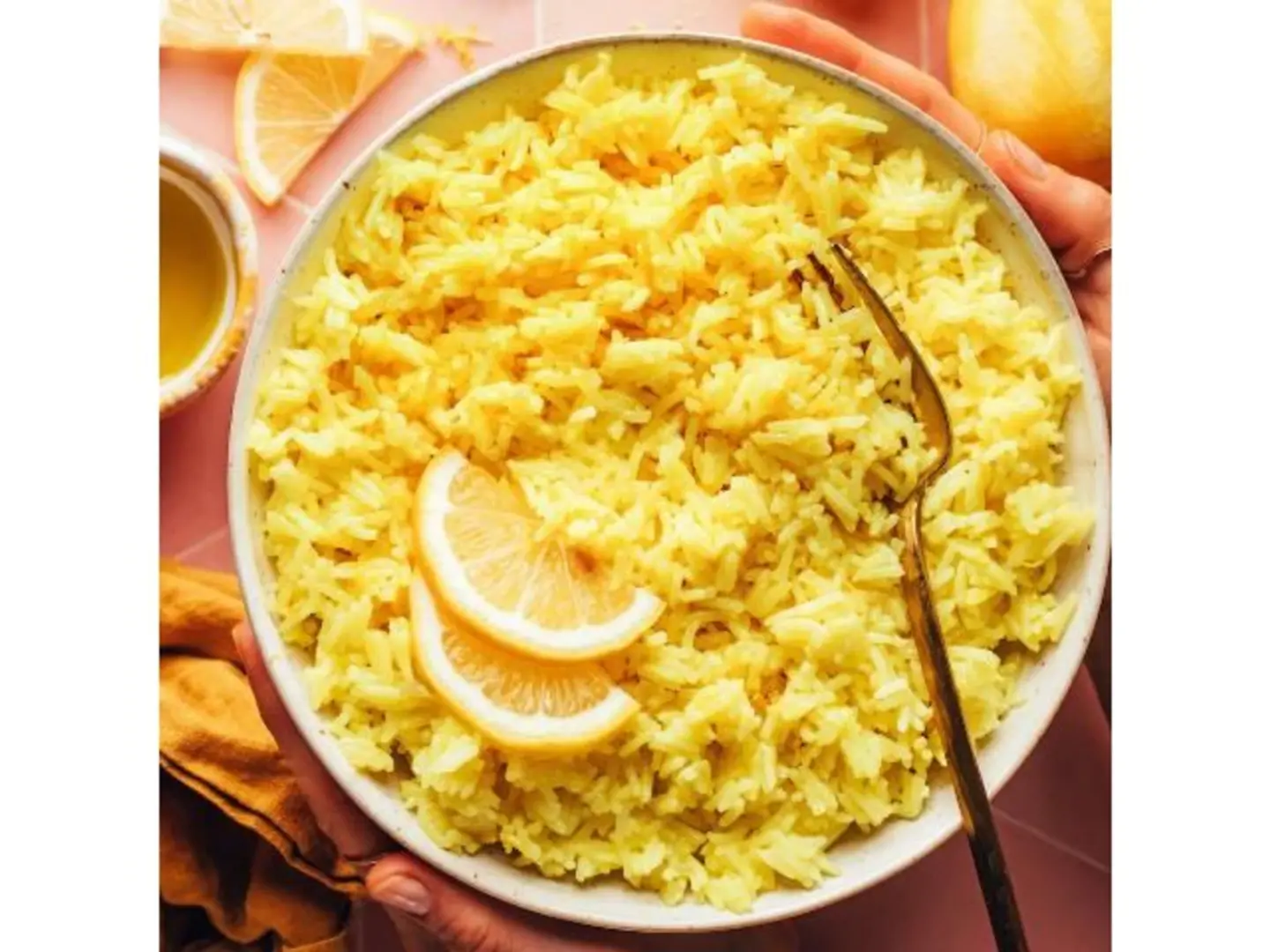 أرز بالليمون