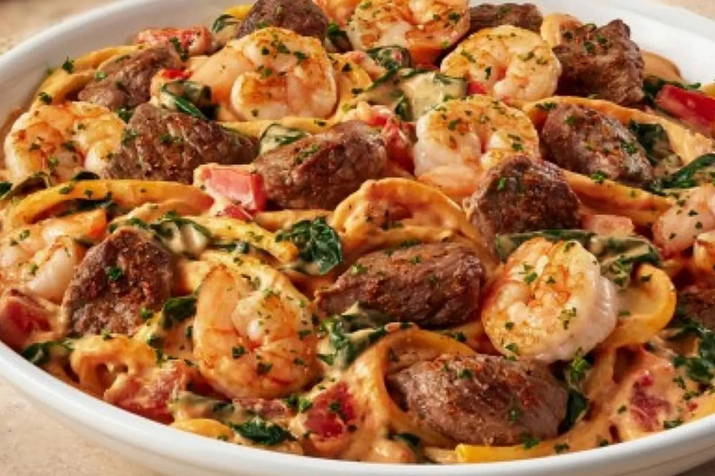 Calabrian Steak And Shrimp