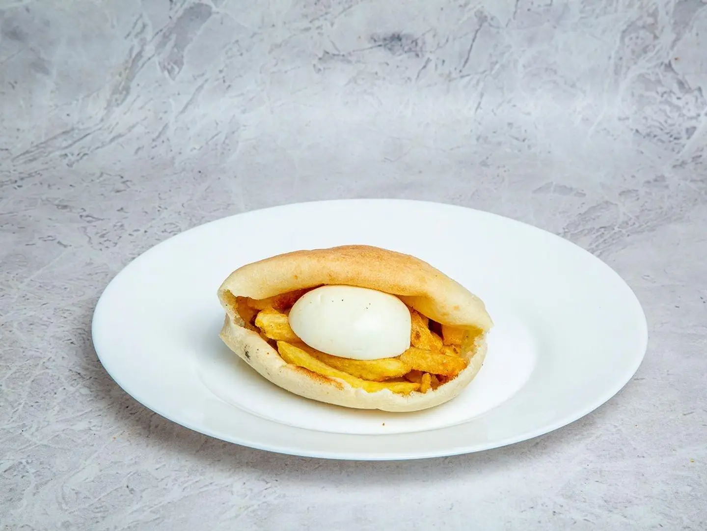 Potato And Egg Sandwich