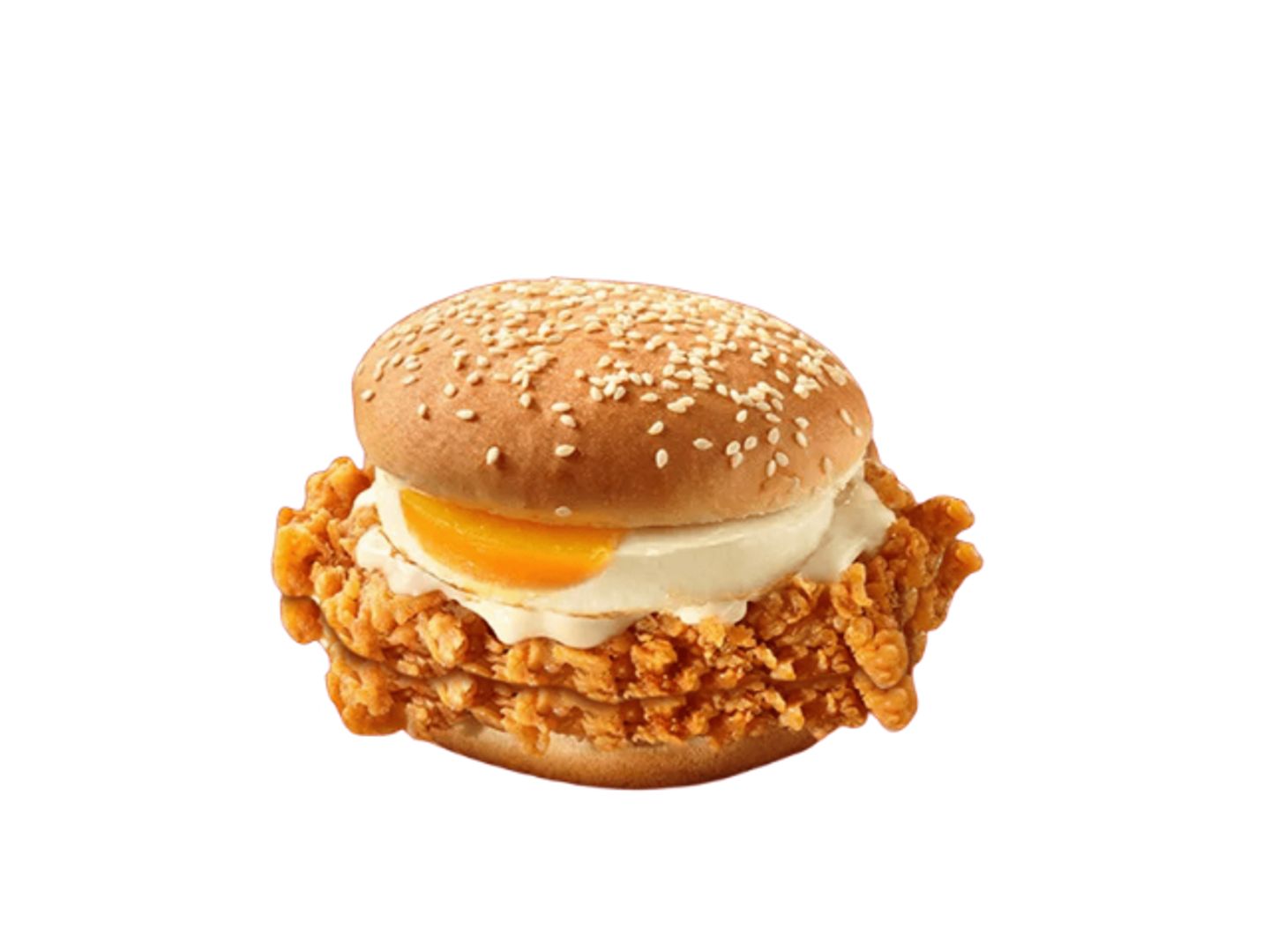 Double Zinger Burger With Egg