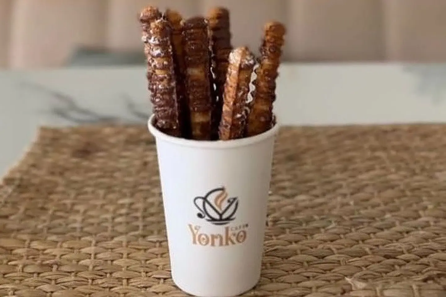 اصابع الوافل بالشوكولاته البلجيكيه