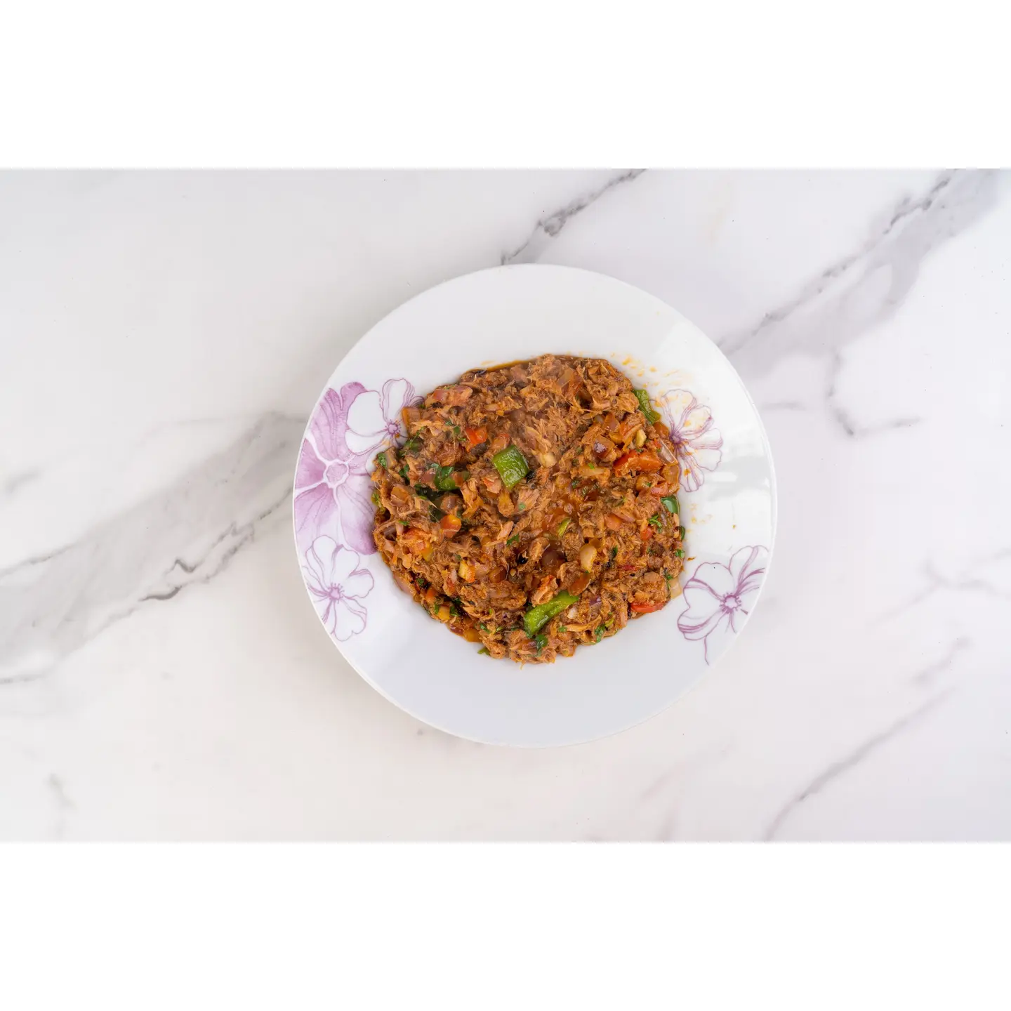 صحن تونة مطبوخة