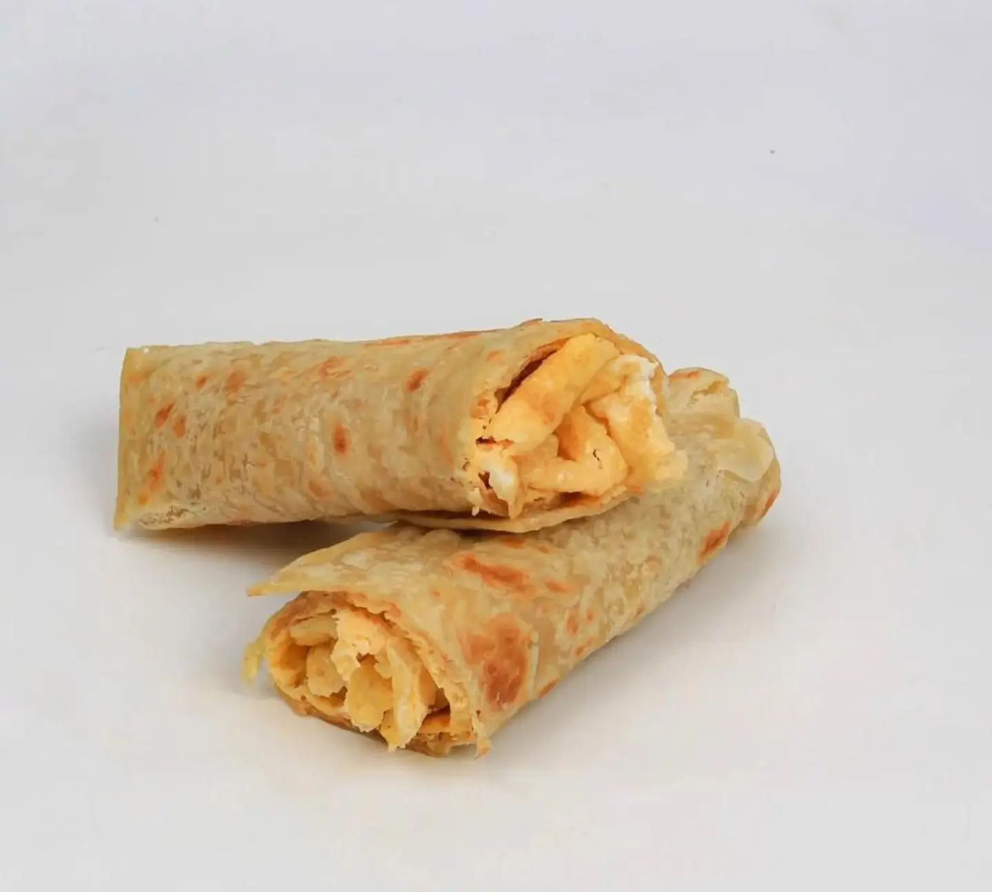 Chapati With Egg And Cheddar Cheese