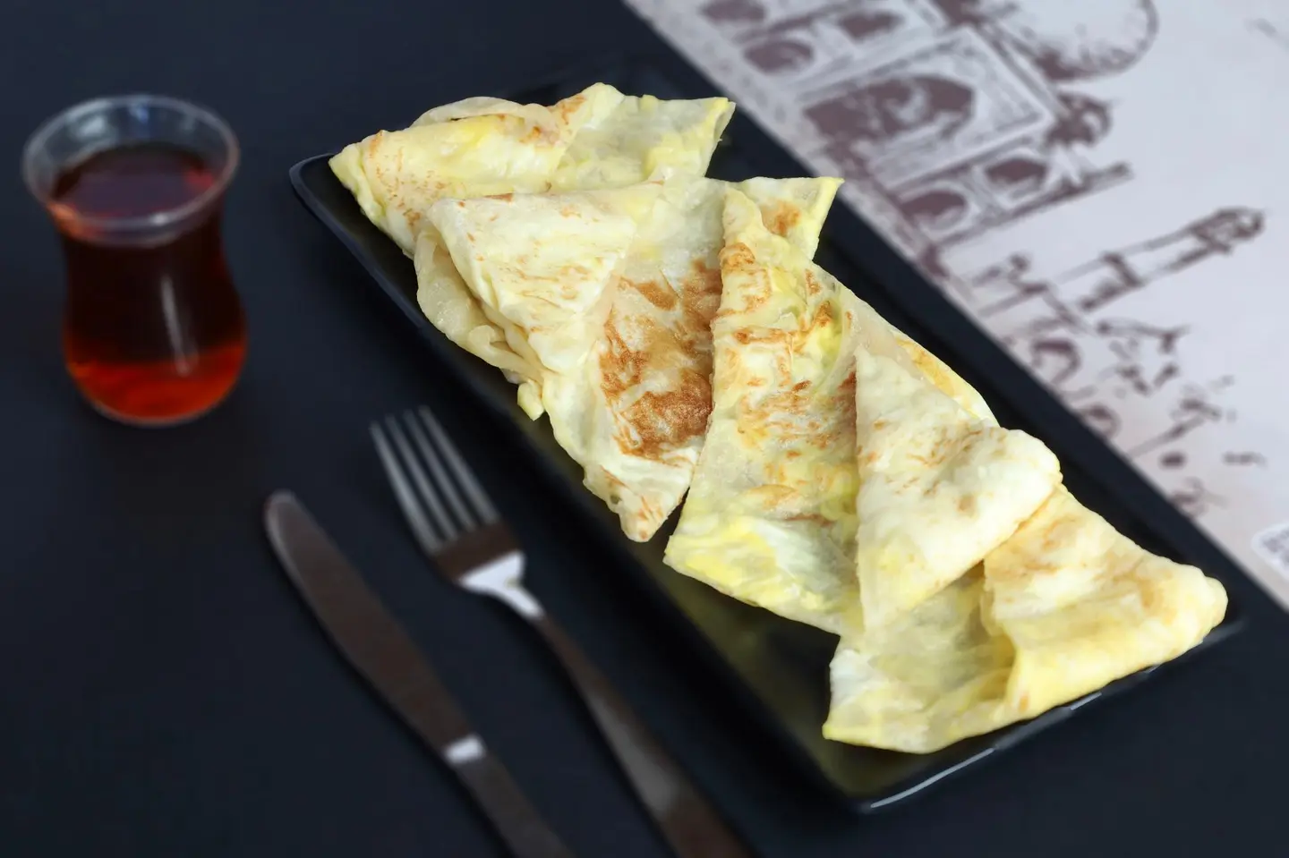 Cheese And Egg Porotta