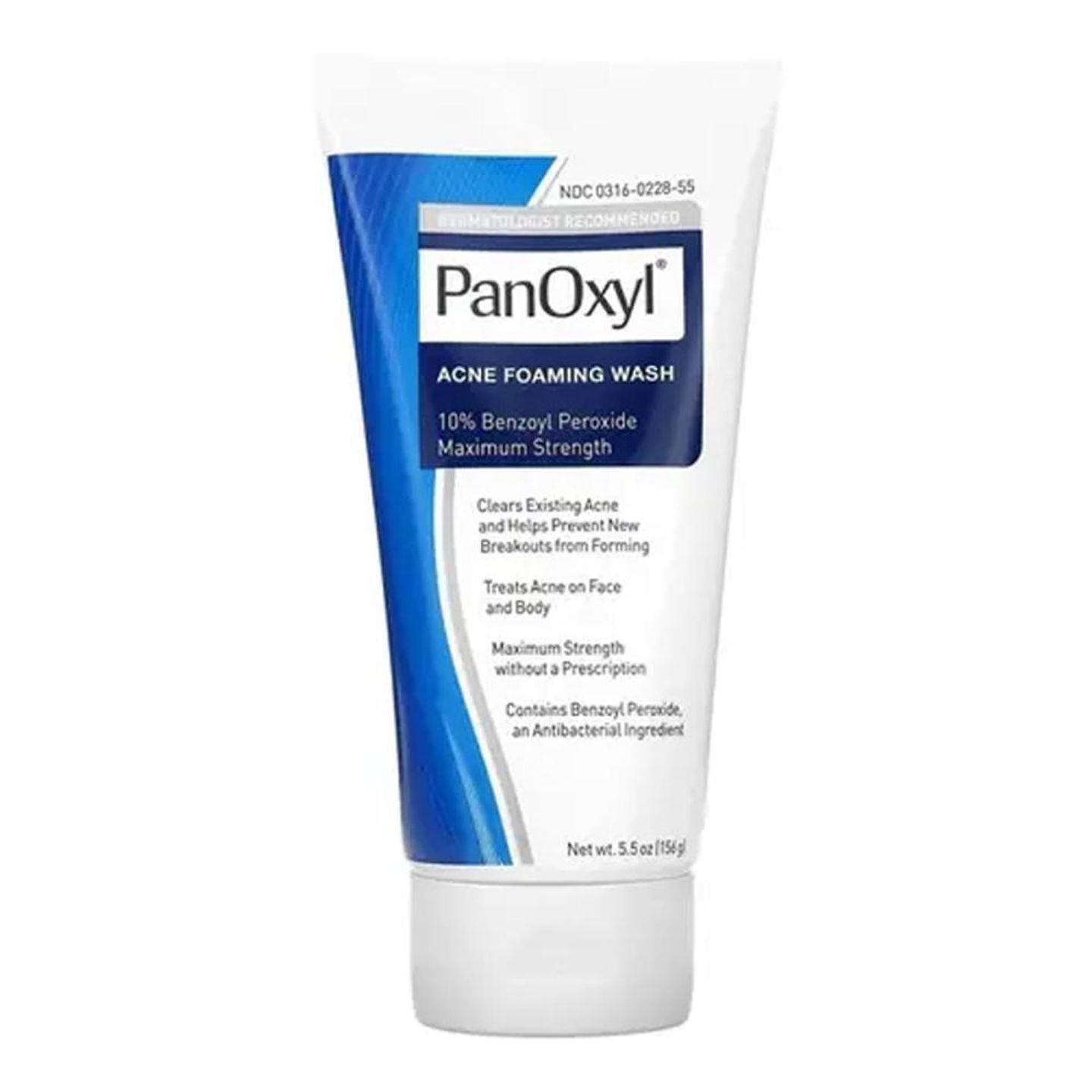 Pan Oxyl Acne Foaming Wash 10% 156g