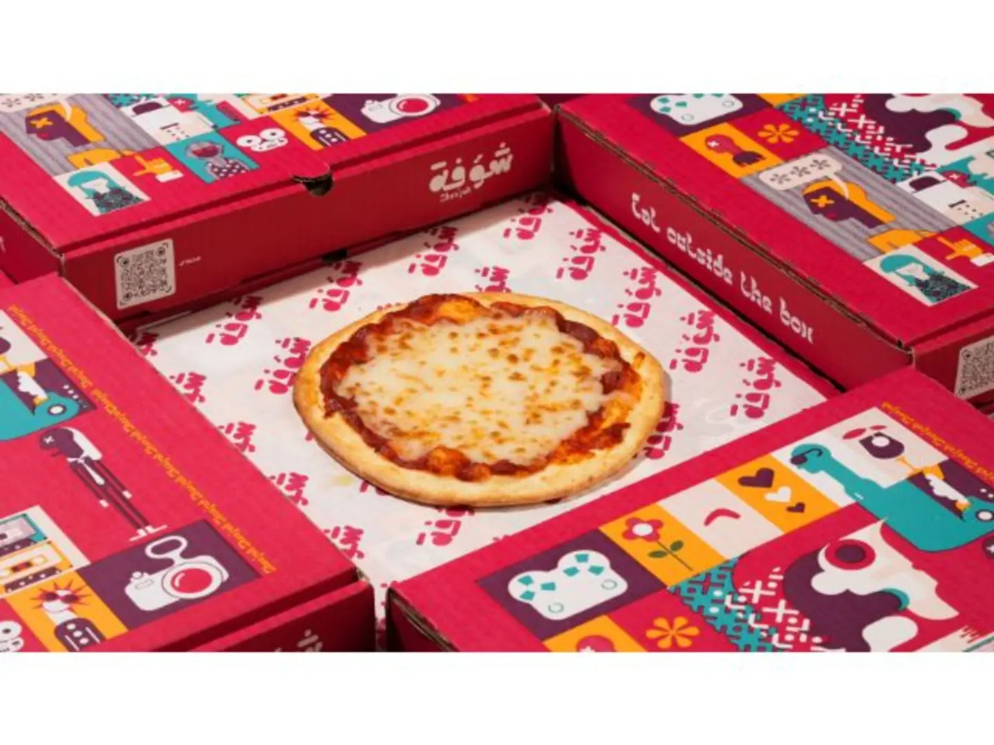 محمرة مع موزاريلا