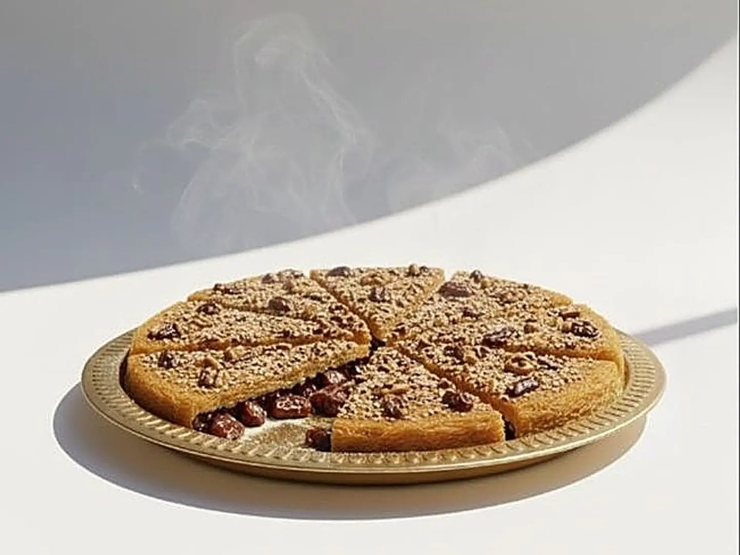 Kunafa With Dates And Cream, Small Size