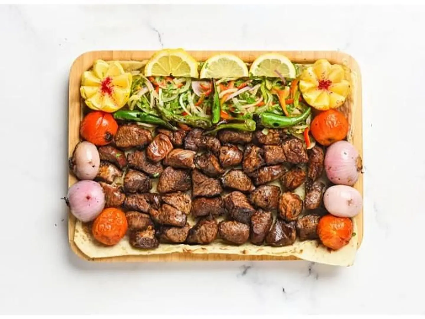 اوصال لحم بالفرن فرش