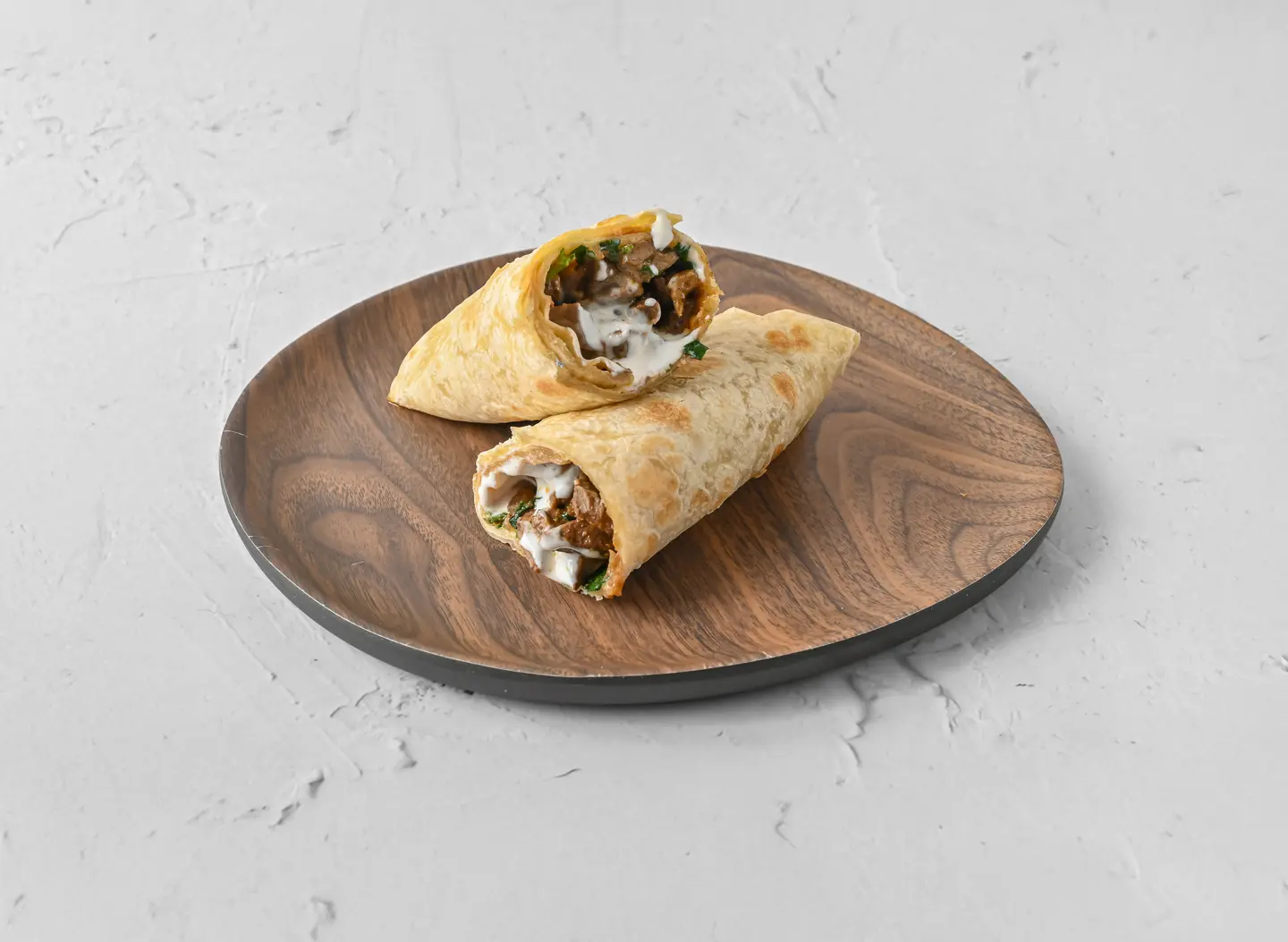 Chapati With Liver And Cheese