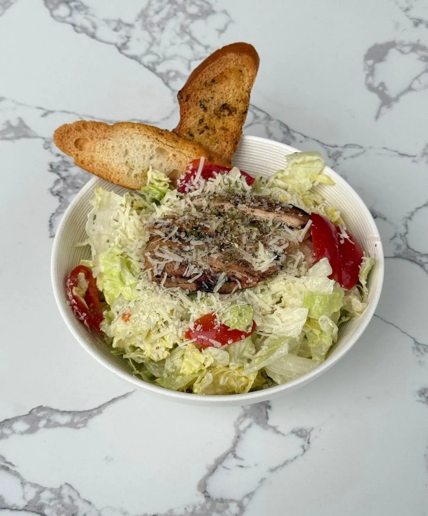 Truffle Caesar Chicken Salad