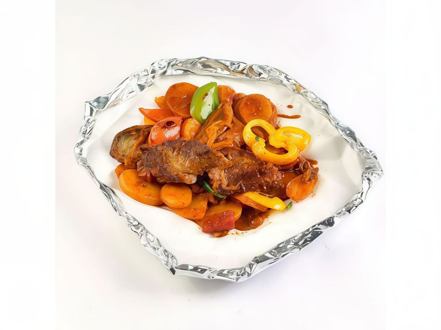 Tagine Potatoes With Meat