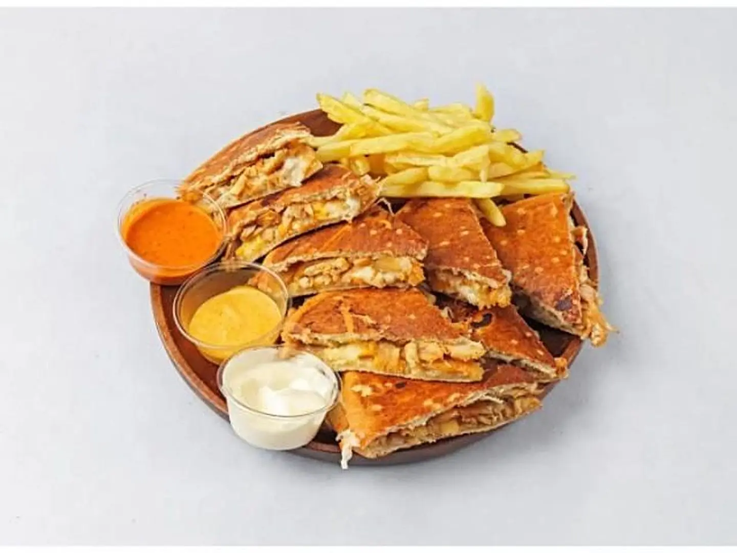 شاورما بوشكا بالجبنة