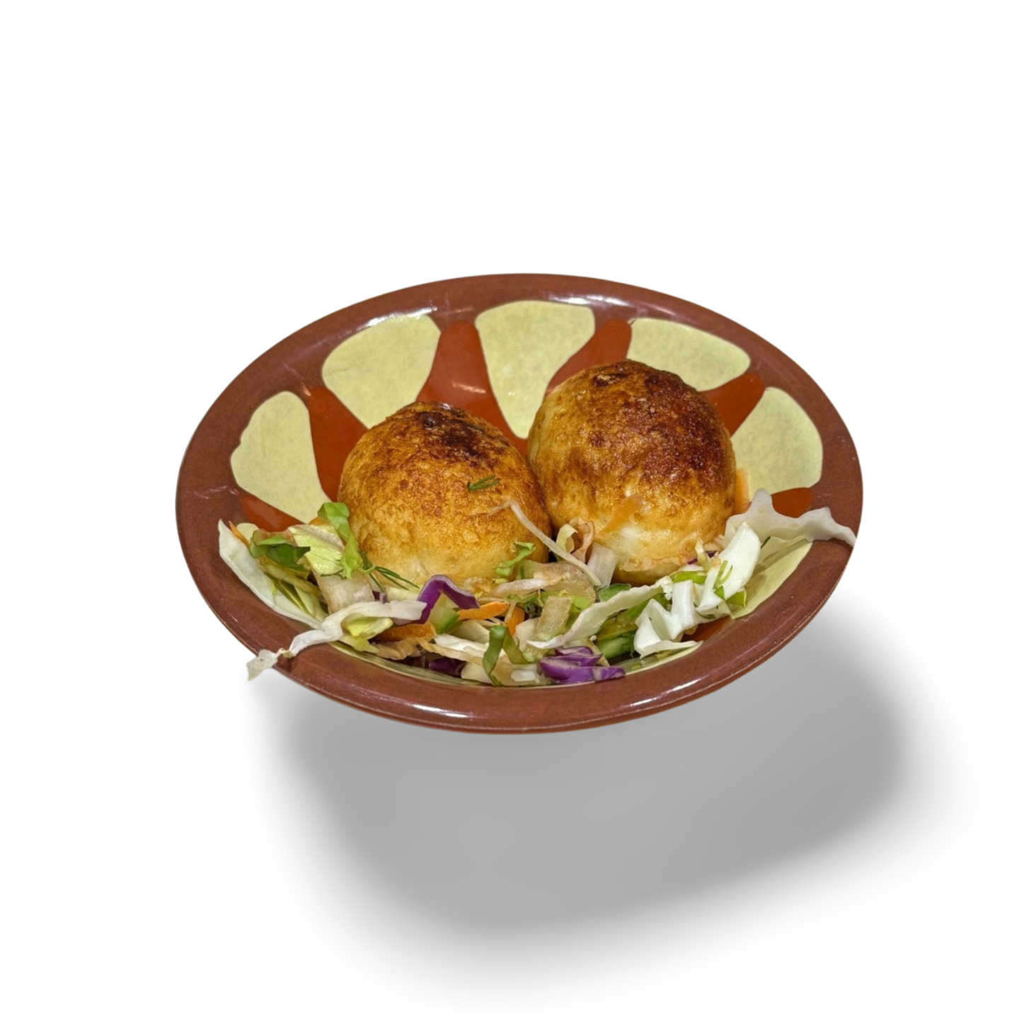 صحن بيض متدحرج 2 حبة