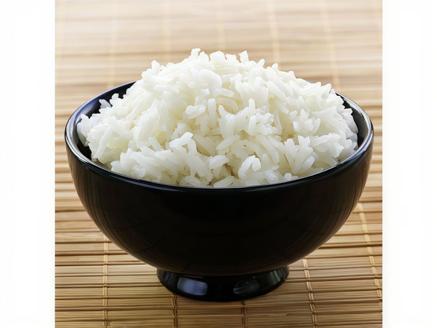 For One Person Plain White Rice
