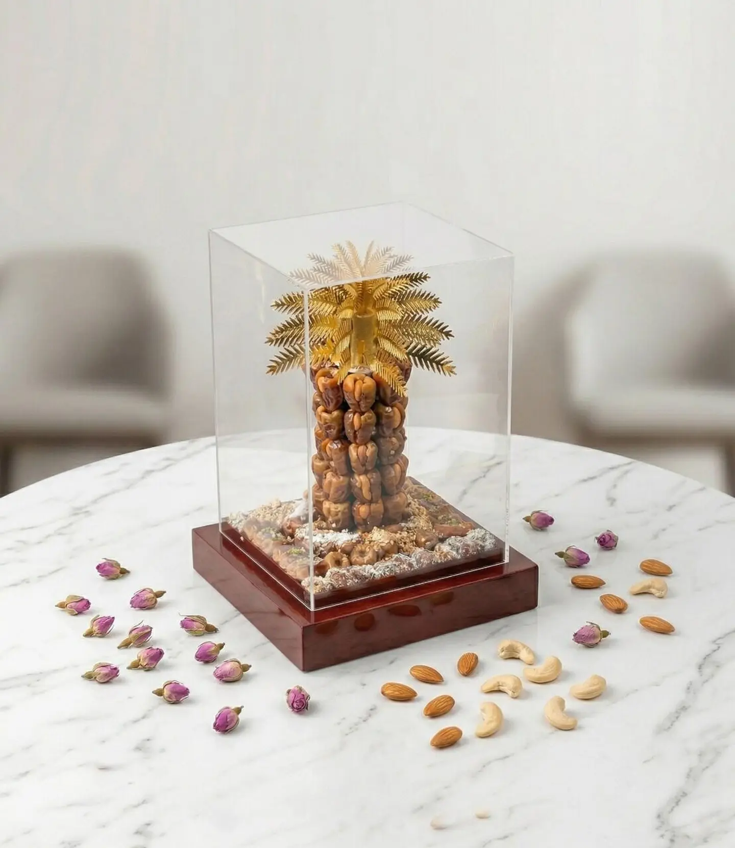 Dates Palm Stuffed With Almonds And Cashews 416