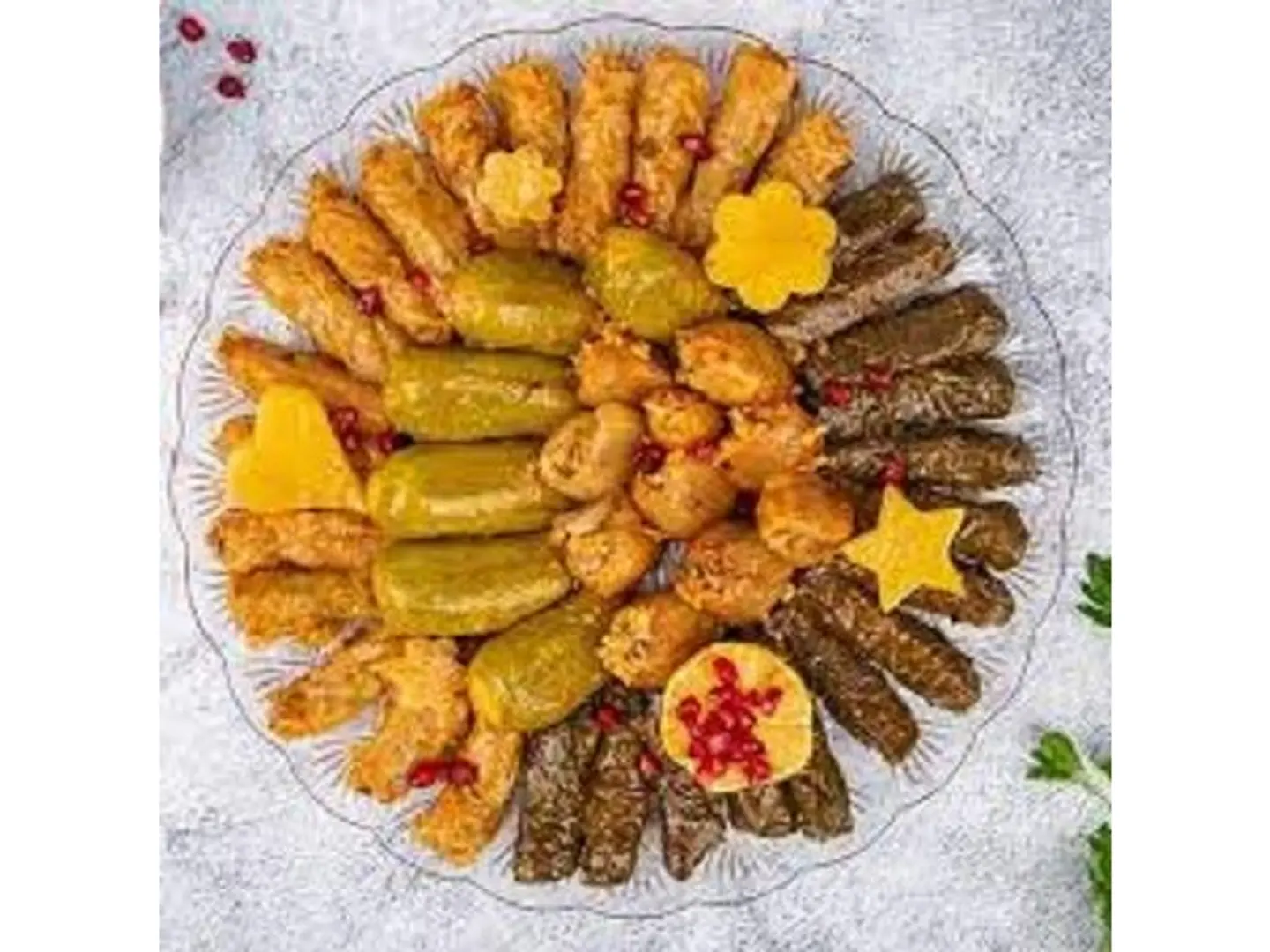 Medium Muskhan, Stuffed Dishes, And Pastries Mix