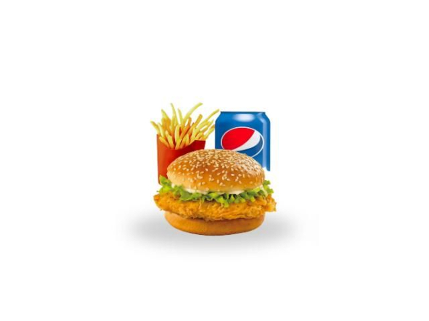 Chicken Burger ( Meal )
