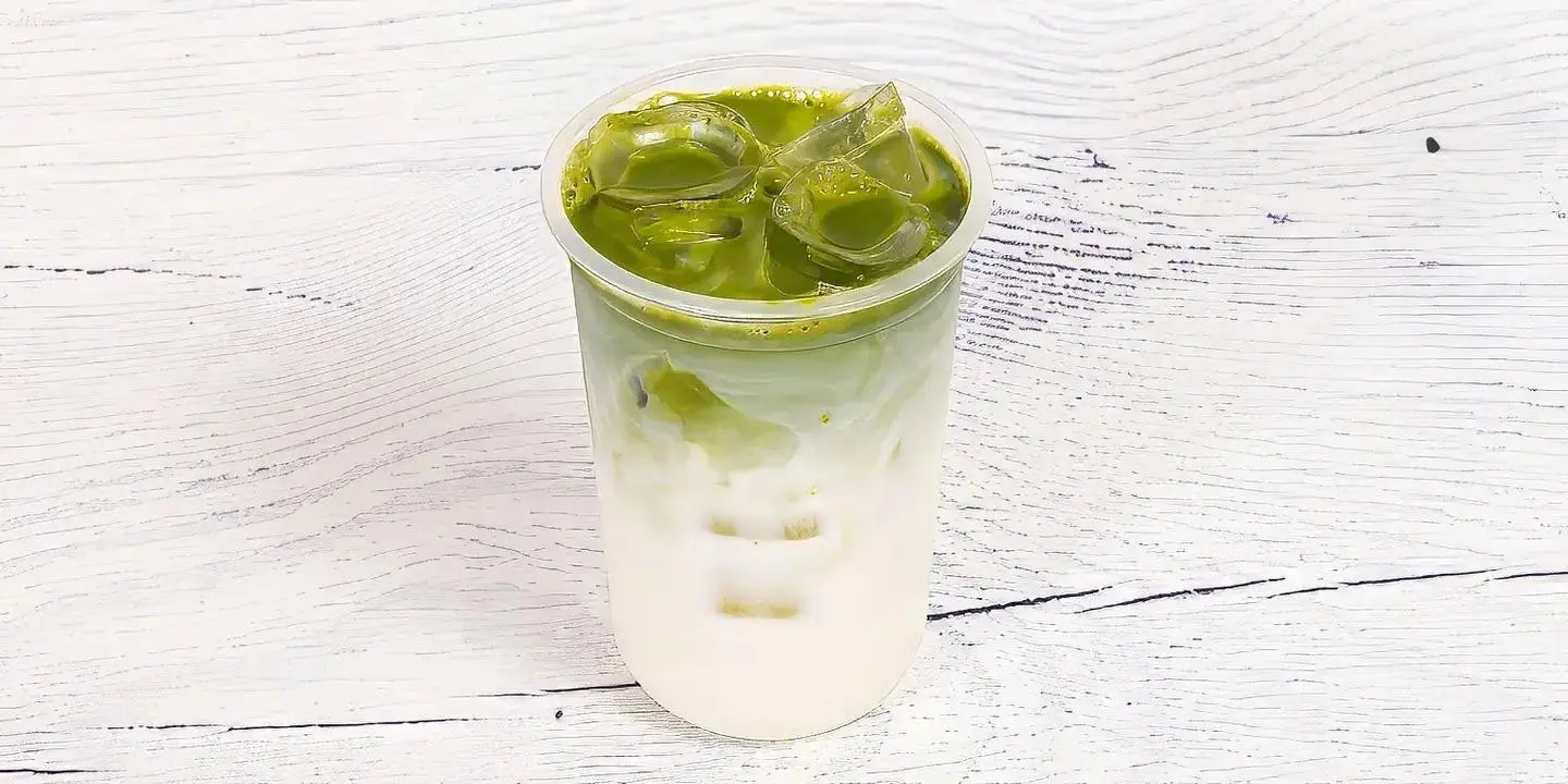 Matcha With Coconut Milk