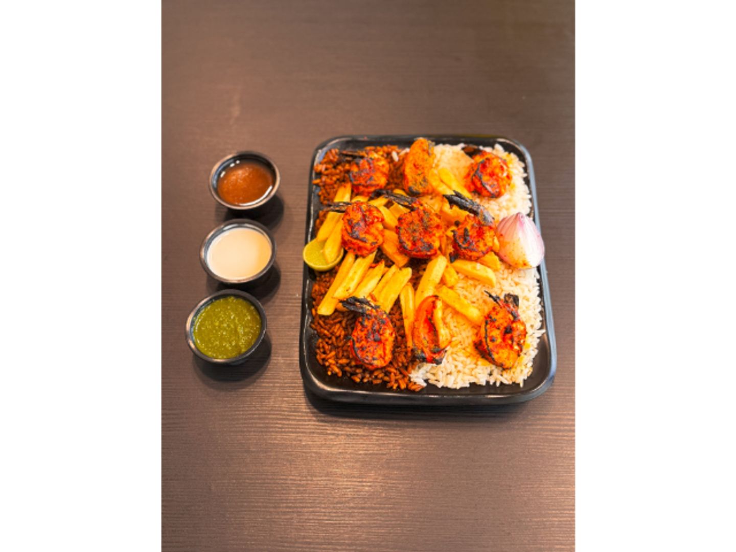 Shrimp Shish Meal