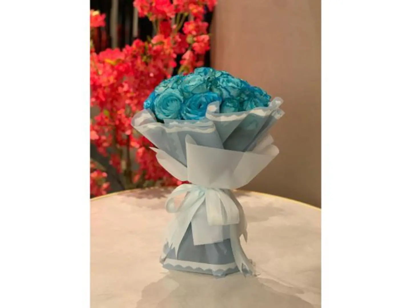 Sky Blue Baby Welcome Bouquet